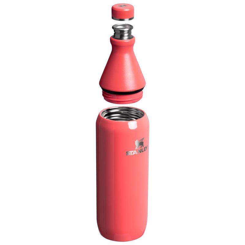 Stanley All Day Slim Bottle 20oz Hot Coral image number 1